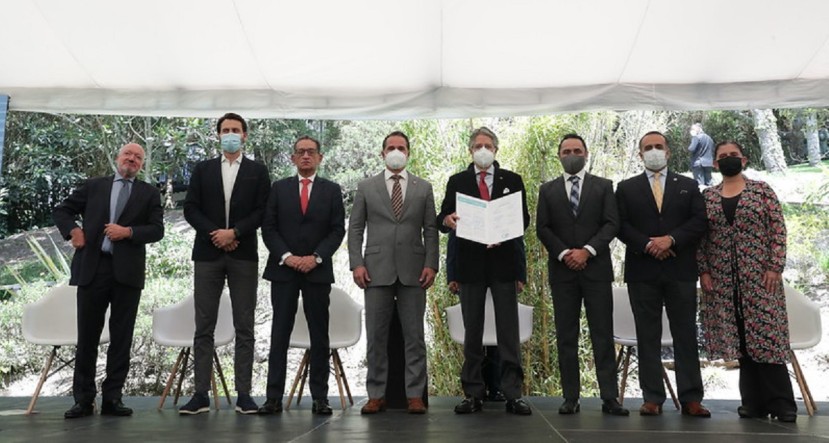 Lasso anunció lanzamiento del Plan de Transición hacia la Descarbonización / Foto: cortesía Ministerio de Ambiente Lasso anunció lanzamiento del Plan de Transición hacia la Descarbonización / Foto: cortesía Ministerio de Ambiente