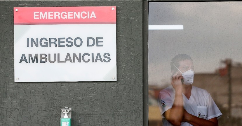 Baja demanda hospitalaria por covid, pero la situación es sensible / Foto: EFE Baja demanda hospitalaria por covid, pero la situación es sensible / Foto: EFE