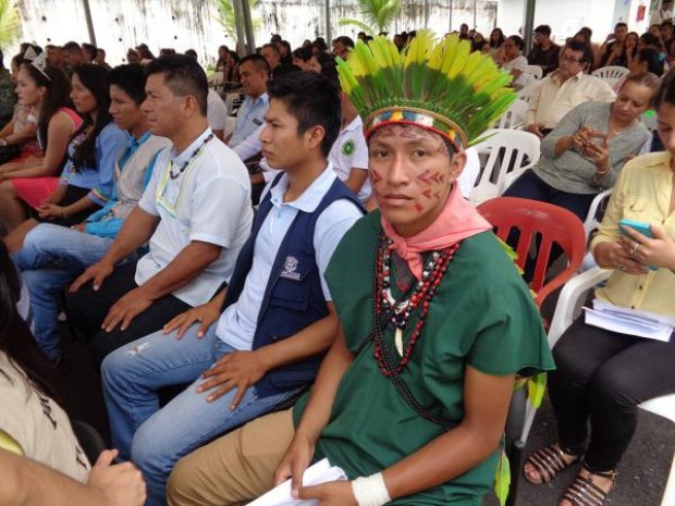 El pedido fue realizado a la Universidad Estatal Amazónica durante su primer aniversario en Sucumbíos. Fotos: El Universo