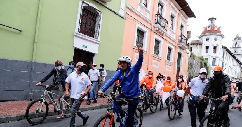 Andrés Arauz ganaría la primera vuelta en Ecuador, según las encuestas / Foto EFE Andrés Arauz ganaría la primera vuelta en Ecuador, según las encuestas / Foto EFE