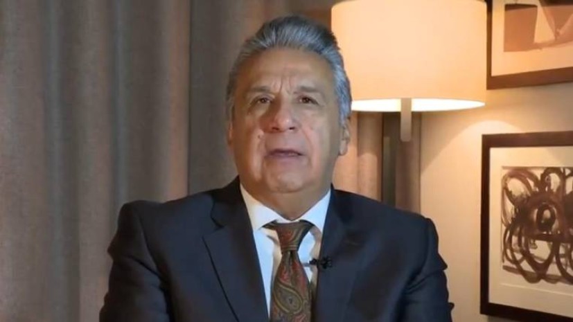 Video difundido en la cuenta de Twitter de Lenín Moreno. Foto: Expreso