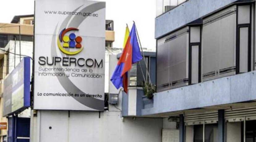 Edificio de la Superintendencia de la Información y Comunicación en Quito. Foto: El Comercio