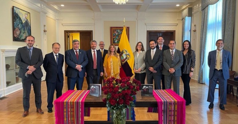 Ecuador sigue dando pasos para firmar acuerdo comercial con EE.UU./ Foto: cortesía Ministerio de Producción