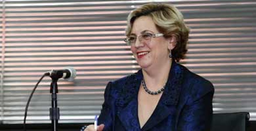 Jueza de Garantía Penales de la Corte Nacional de Justicia, Daniella Camacho. Foto: Ecuador en Vivo