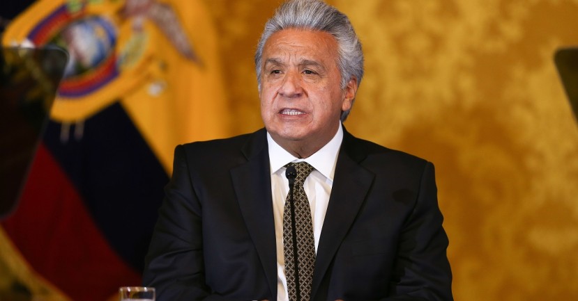 Lenín Moreno deja el poder con 9,3 % de aprobación / Foto: EFE Lenín Moreno deja el poder con 9,3 % de aprobación / Foto: EFE