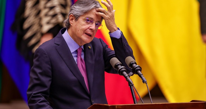 Guillermo Lasso afirma que no tiene propiedades en paraísos fiscales / Foto: EFE Guillermo Lasso afirma que no tiene propiedades en paraísos fiscales / Foto: EFE