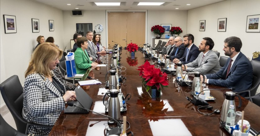 El presidente anunció que el directorio del FMI aprobó ala sexta y última revisión de dicho programa y autorizó el desembolso final de $ 700 millones / Foto: cortesía Pablo Arosemena El presidente anunció que el directorio del FMI aprobó ala sexta y última revisión de dicho programa y autorizó el desembolso final de $ 700 millones / Foto: cortesía Pablo Arosemena
