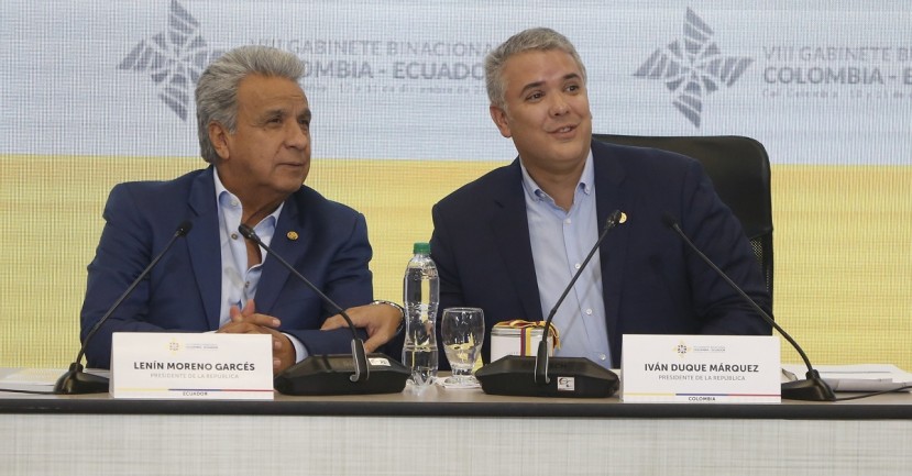 Presidentes de Ecuador y Colombia tratarán agenda bilateral el jueves / Foto: EFE