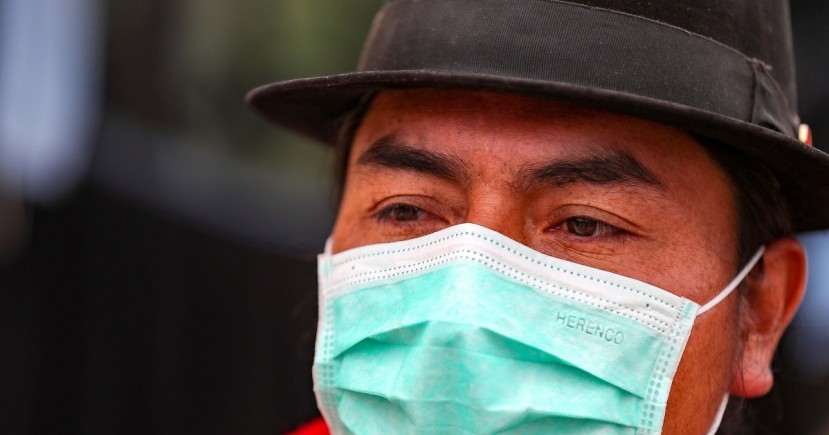 Leonidas Iza advierte con una protesta como la de octubre 2019 / Foto: EFE Leonidas Iza advierte con una protesta como la de octubre 2019 / Foto: EFE