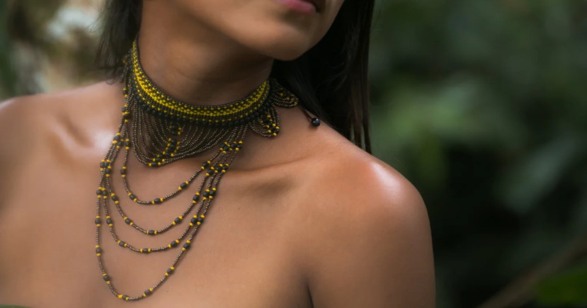Diseños de indígenas amazónicas participan en Fashion Week de Nueva York / Foto: Cortesía de Hakhu Amazon Design