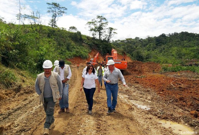 En el tramo El Dorado-Guayzimi se asfaltarán 18 kilómetros de carretera. 