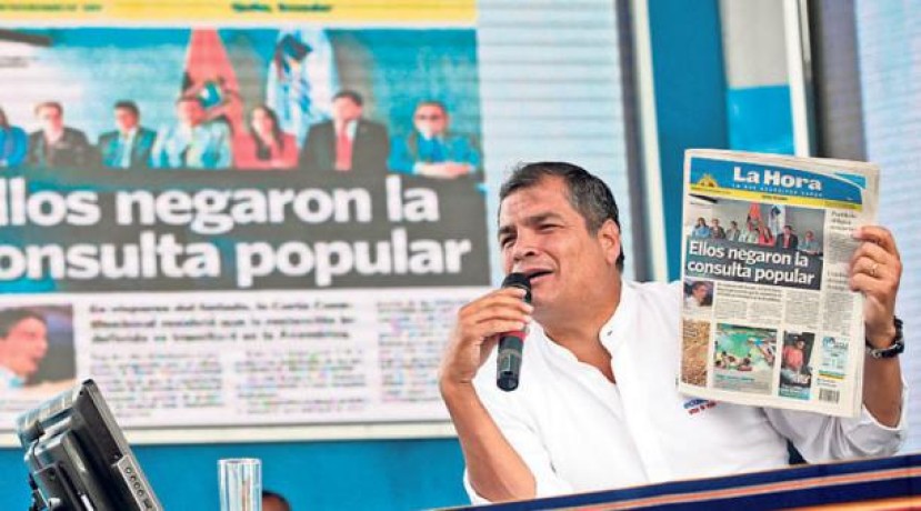 Las sabatinas.?Cada sábado, a las 10:00, el Presidente dirige el ‘Enlace Ciudadano’, un programa de rendición de cuentas de sus actividades de la semana Las sabatinas.?Cada sábado, a las 10:00, el Presidente dirige el ‘Enlace Ciudadano’, un programa de rendición de cuentas de sus actividades de la semana
