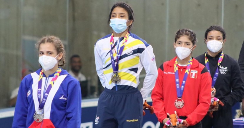 Lucía Yépez sigue imparable y conquistó el oro en los Juegos Panamericanos / Foto: cortesía ministerio de Deportes