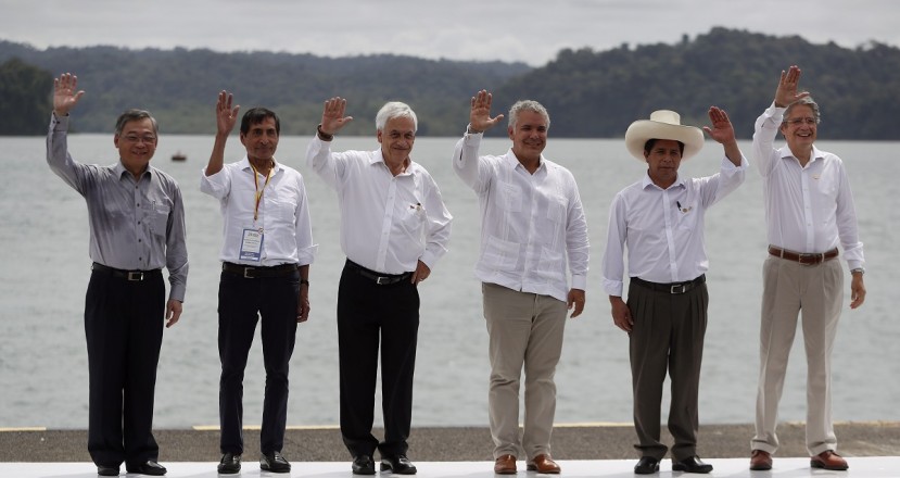 Lasso presenta a Ecuador como socio natural de la Alianza del Pacífico / Foto: EFE Lasso presenta a Ecuador como socio natural de la Alianza del Pacífico / Foto: EFE