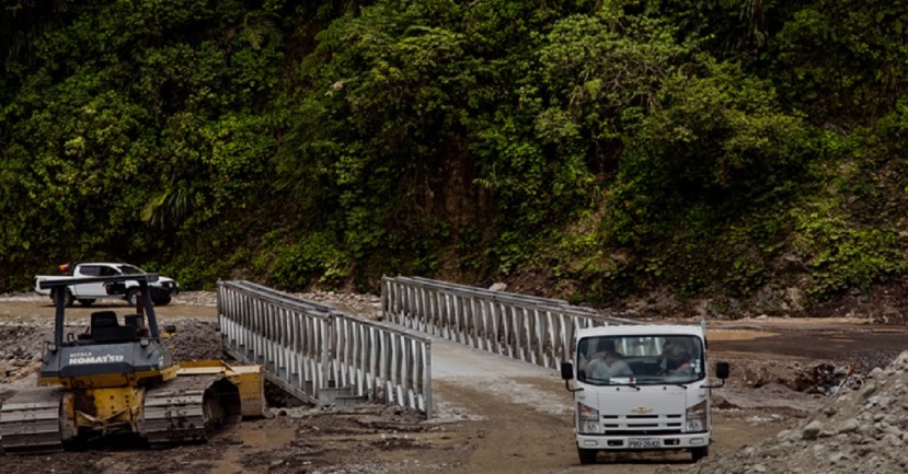 Se avanza en la contratación de estudios para una solución definitiva / Foto: cortesía MTOP Se avanza en la contratación de estudios para una solución definitiva / Foto: cortesía MTOP