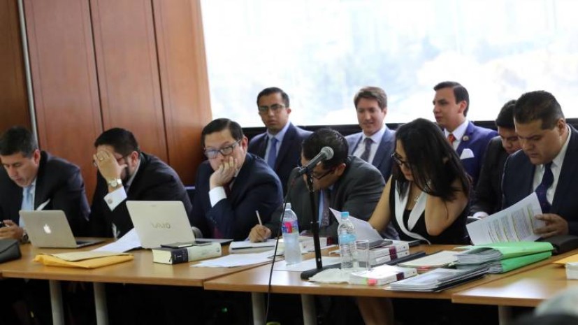 Trámite. Se espera que la audiencia preparatoria se extienda por varios días, debido a la cantidad de procesados. Foto: Expreso Trámite. Se espera que la audiencia preparatoria se extienda por varios días, debido a la cantidad de procesados. Foto: Expreso