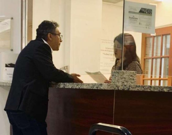 ENTREGA. La información fue remitida al consulado ecuatoriano en Miami. (Foto: La Hora)
