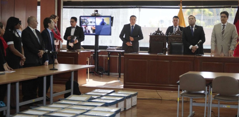 SITIO. El caso se lleva en la Corte Nacional de Justicia. Foto: La Hora