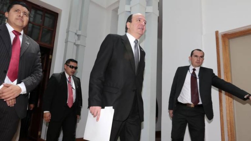 Cita. Carlos Baca asistió al encuentro ‘Delincuencia organizada y terrorismo’. Foto: Expreso Cita. Carlos Baca asistió al encuentro ‘Delincuencia organizada y terrorismo’. Foto: Expreso