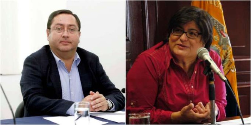 Carlos de la Torre se mantuvo nueve meses en el cargo. María Elsa Viteri fue ministra de 2008 a 2010. Foto: La Hora Carlos de la Torre se mantuvo nueve meses en el cargo. María Elsa Viteri fue ministra de 2008 a 2010. Foto: La Hora