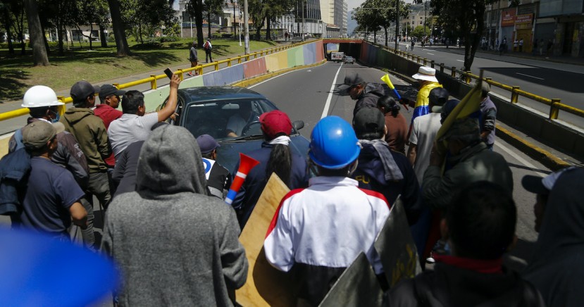 Lasso decretó estado de excepción en Sucumbíos, Orellana, Azuay e Imbabura / Foto: EFE