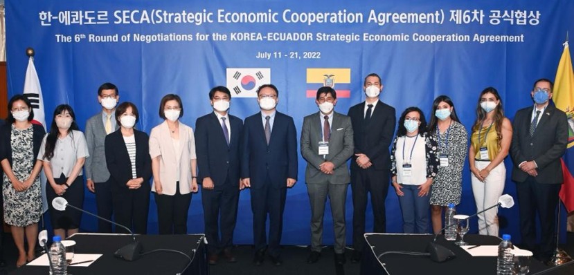 Ecuador y Corea del Sur mantienen ronda de negociaciones / Foto: cortesía ministerio de Producción