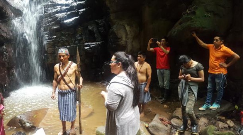 Tuntiak Nunké recibe un promedio de 10 turistas al mes.   Foto: El Comercio
