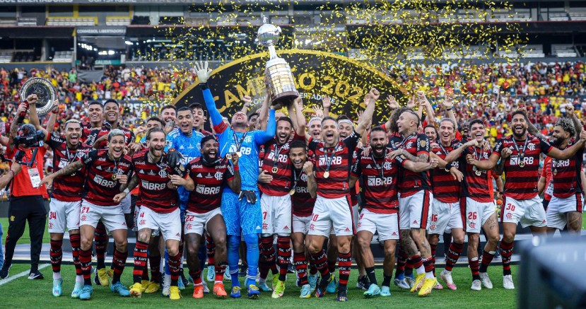 Flamengo, con gol de Gabriel Barbosa 'Gabigol', conquistó este sábado su tercer título en la Copa Libertadores / Foto: cortesía Club Flamengo