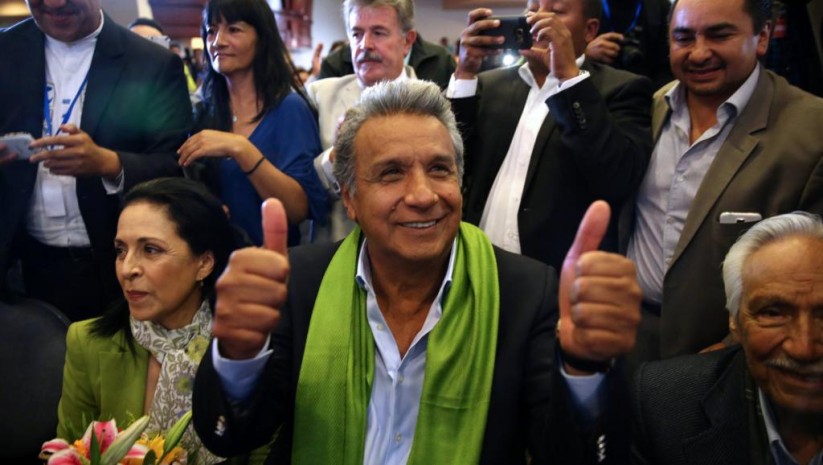 El presidente Lenin Moreno (archivo), Ecuador, Quito, 2 de abril de 2017. Foto: RPI