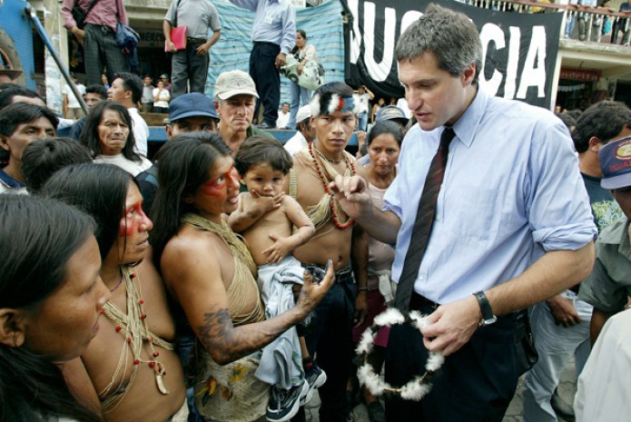 Steven Dozinger, abogado de los demandantes de Chevron, en una fotografía del 21 de octubre de 2003. Foto: La República