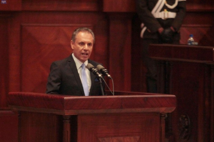 PROCESOS. El exsuperintendente de Comunicación Carlos Ochoa fue censurado por la Asamblea esta semana. 