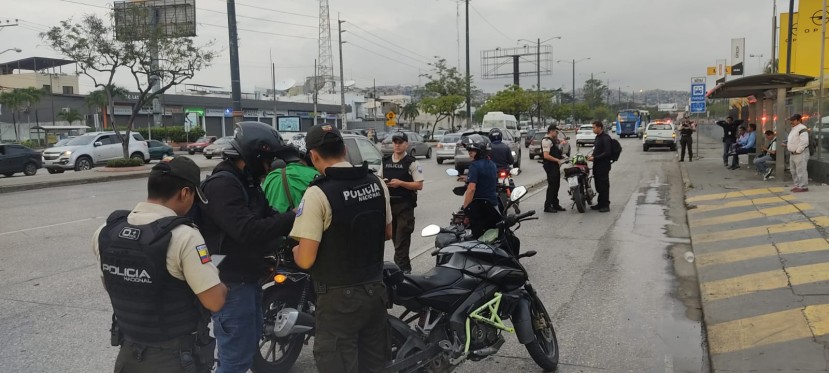 Las áreas de Guayaquil con mayor probabilidad de ser impactadas son Nueva Prosperina, Durán, Sur de Guayaquil y la Cárcel del Litoral / Foto: cortesía Policía Nacional 