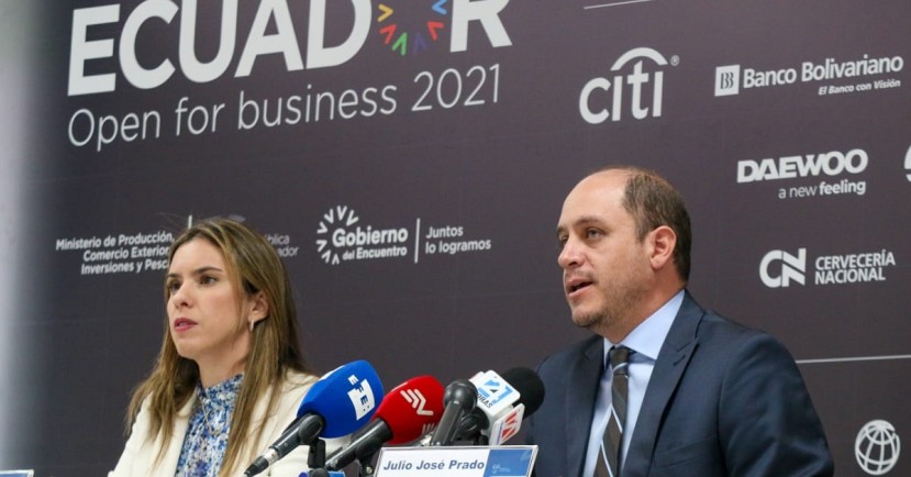 Ecuador pone todas sus expectativas de inversión en Open for Business 2021 / Foto: cortesía Ministerio de Producción