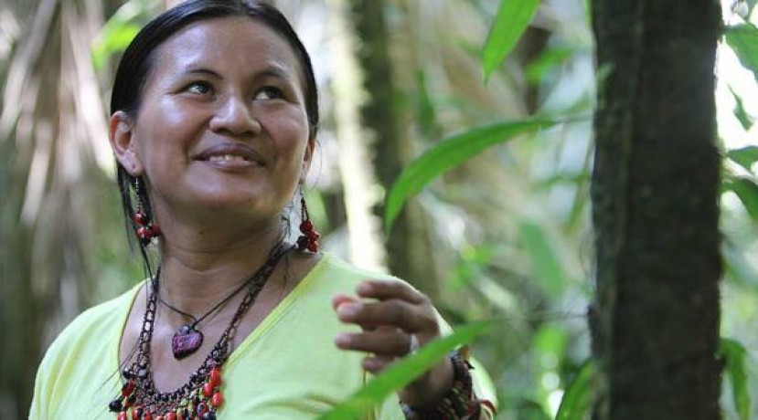 Yumbo es la administradora del Napo Cultural Center. Foto: El Comercio