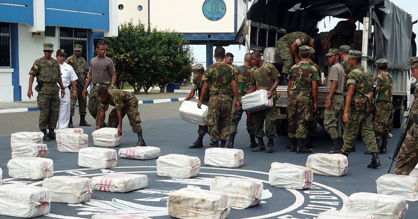Ecuador es el tercer país con mayor volumen de incautaciones de droga según el Informe Mundial de las Drogas 2022 / Foto: EFE Ecuador es el tercer país con mayor volumen de incautaciones de droga según el Informe Mundial de las Drogas 2022 / Foto: EFE