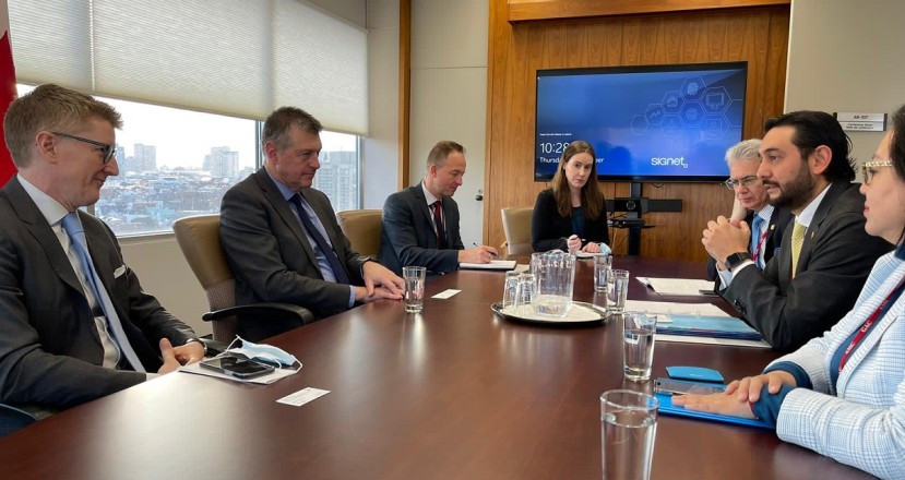Ecuador prevé que en el primer semestre de 2023 se inicien oficialmente las negociaciones para la firma de un tratado de libre comercio (TLC) / Foto: cortesía ministerio Comercio Exterior Ecuador prevé que en el primer semestre de 2023 se inicien oficialmente las negociaciones para la firma de un tratado de libre comercio (TLC) / Foto: cortesía ministerio Comercio Exterior