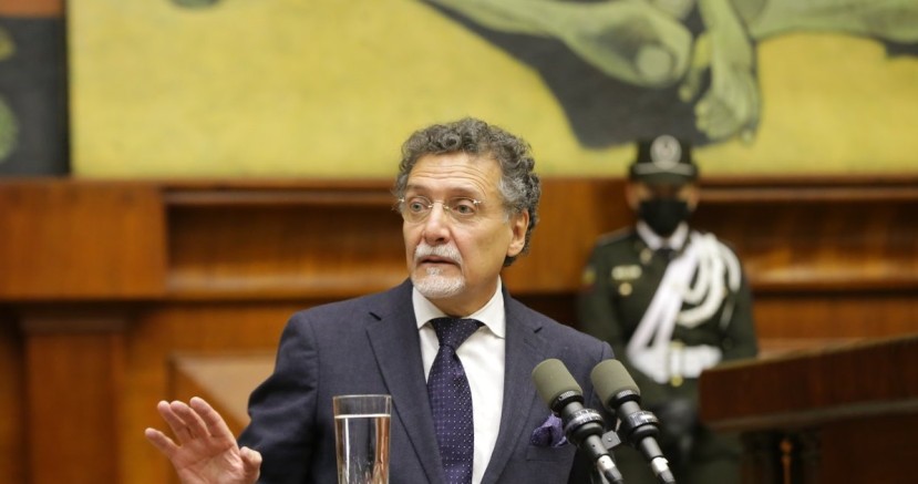 Pablo Celi fue censurado en la Asamblea Nacional / Foto: cortesía Asamblea Nacional Pablo Celi fue censurado en la Asamblea Nacional / Foto: cortesía Asamblea Nacional