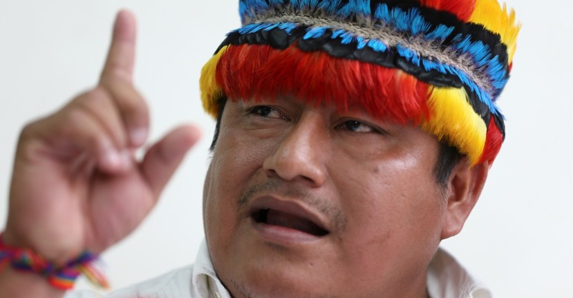 El balotaje en Ecuador divide al movimiento indígena tras un logro histórico / Foto: EFE
