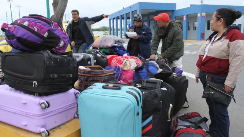 “El objetivo es establecer un plan de contingencia y las acciones y mecanismos necesarios para la atención humanitaria”, a los migrantes venezolanos, indicó la cancillería. Foto: Expreso “El objetivo es establecer un plan de contingencia y las acciones y mecanismos necesarios para la atención humanitaria”, a los migrantes venezolanos, indicó la cancillería. Foto: Expreso