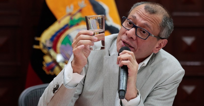 La Fiscalía de Ecuador presenta caso petrolero contra el exvicepresidente Glas / Foto: EFE La Fiscalía de Ecuador presenta caso petrolero contra el exvicepresidente Glas / Foto: EFE