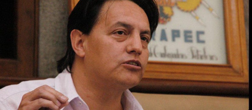 Fernando Villavicencio, activista político. Foto: La República