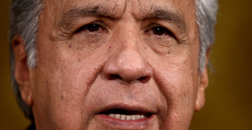 La Defensoría del Pueblo pide prohibir la salida de Lenín Moreno del país / Foto: EFE La Defensoría del Pueblo pide prohibir la salida de Lenín Moreno del país / Foto: EFE