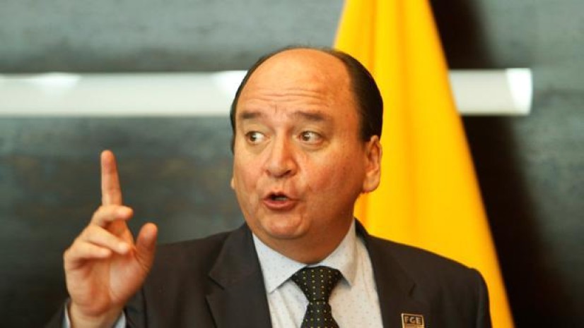 El fiscal general de Ecuador, Carlos Baca Mancheno. Foto: ABC España