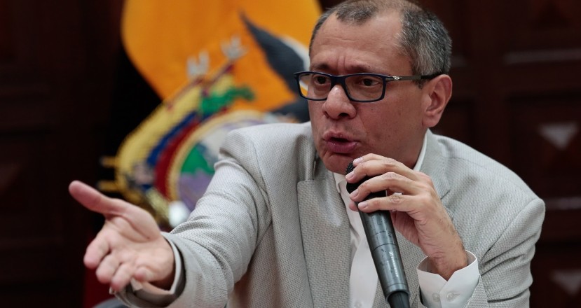 Corte revoca habeas corpus a Jorge Glas y ordena su captura / Foto: EFE Corte revoca habeas corpus a Jorge Glas y ordena su captura / Foto: EFE