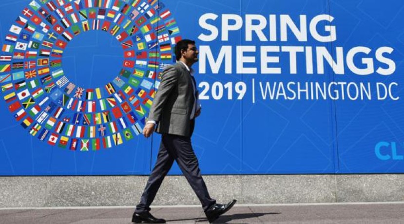 región que decrecerán 2428 La asamblea de primavera del FMI y del Banco Mundial se cumple en Washington. Foto: El Comercio región que decrecerán 2428 La asamblea de primavera del FMI y del Banco Mundial se cumple en Washington. Foto: El Comercio
