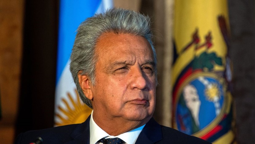 Moreno está acusado por la Fiscalía General del Estado de presuntamente haber recibido sobornos en el caso Sinohydro / Foto: EFE Moreno está acusado por la Fiscalía General del Estado de presuntamente haber recibido sobornos en el caso Sinohydro / Foto: EFE