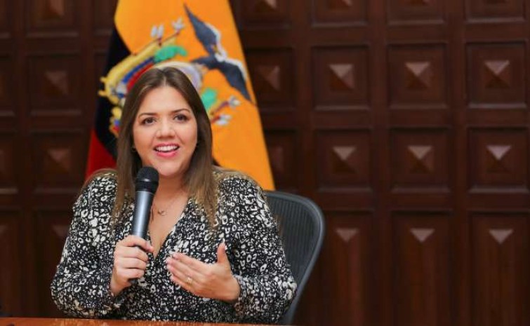 POSESIÓN. La designación de Vicuña, tras la destitución de Jorge Glas, fue cuestionada por muchos sectores. Foto: La Hora