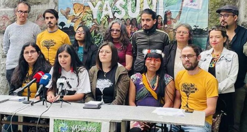 Sylvia Bonilla, abogada de Yasunidos, dijo sobre la sentencia del TCE no cabe ningún recurso ordinario que pueda interponer el Consejo Nacional Electoral para que otro tribunal revea esta decisión / Foto: cortesía Yasunidos Sylvia Bonilla, abogada de Yasunidos, dijo sobre la sentencia del TCE no cabe ningún recurso ordinario que pueda interponer el Consejo Nacional Electoral para que otro tribunal revea esta decisión / Foto: cortesía Yasunidos