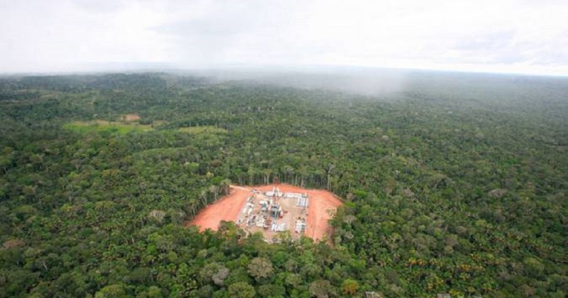El campo Ishpingo es parte del bloque petrolero 43 o ITT. Está ubicado en el Parque Nacional Yasuní / Foto: cortesía Petroecuador 