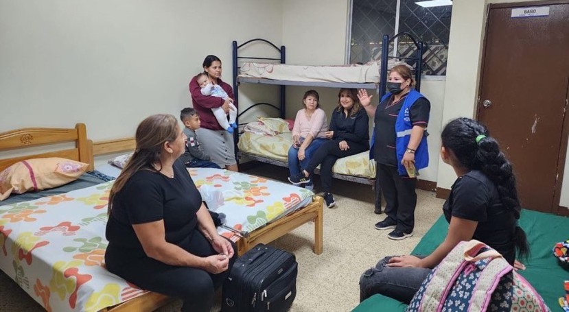 De acuerdo a la AAG, el vuelo había sido organizado por Cancillería y el Consulado de Venezuela en Guayaquil / Foto: cortesía Alcaldía de Guayaquil De acuerdo a la AAG, el vuelo había sido organizado por Cancillería y el Consulado de Venezuela en Guayaquil / Foto: cortesía Alcaldía de Guayaquil